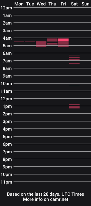 cam show schedule of a_nice_dick_77