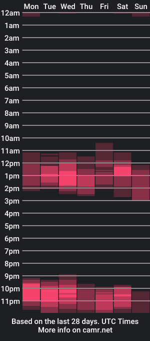 cam show schedule of abig_boy