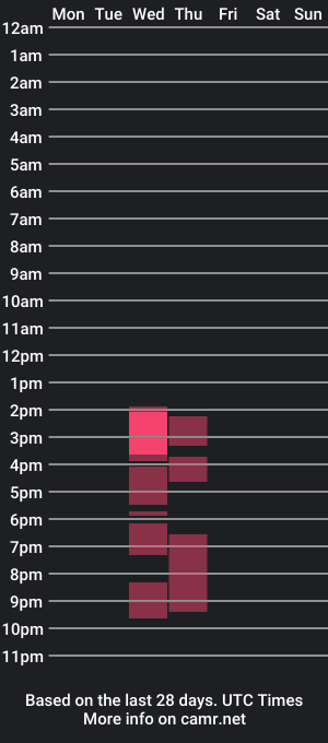 cam show schedule of amechanic