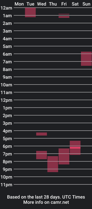 cam show schedule of anonicouplesex