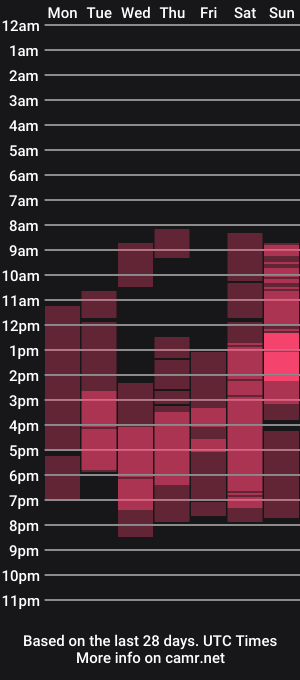 cam show schedule of arian_pervert