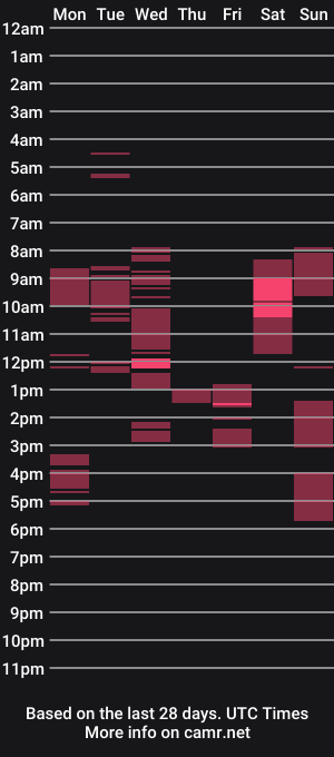 cam show schedule of awake_my_bighardcock