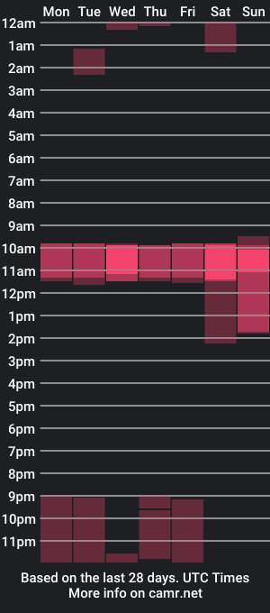 cam show schedule of big_black11