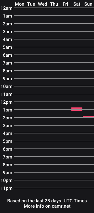 cam show schedule of bigcockboyboy