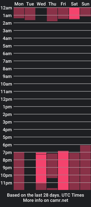 cam show schedule of bluey_styles