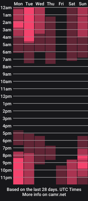 cam show schedule of boy_trans
