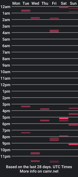 cam show schedule of brainerdmn