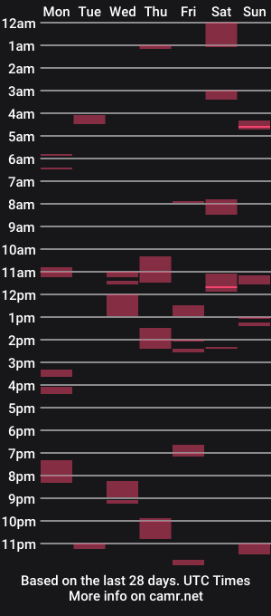 cam show schedule of dcteamfucker
