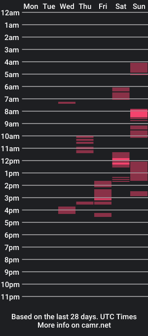 cam show schedule of dhruvsarja