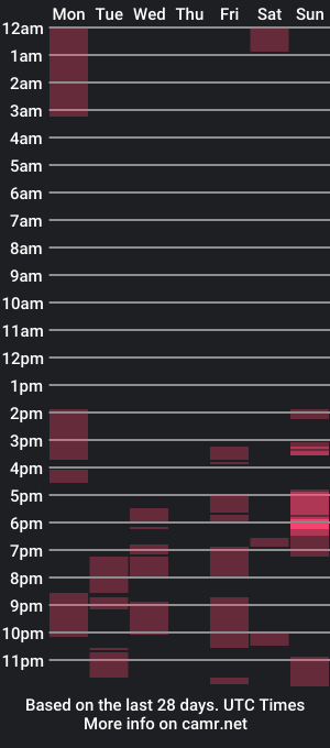 cam show schedule of dominantboy77