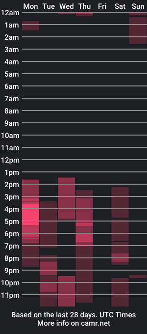 cam show schedule of holehunter33