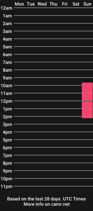 cam show schedule of jamal_boseman