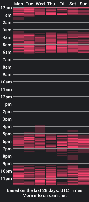 cam show schedule of jean_saint_sin