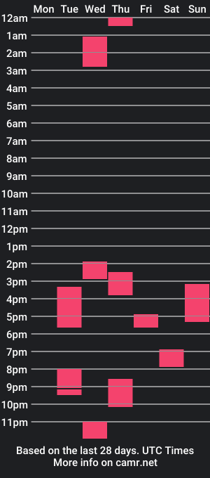 cam show schedule of karl_mask