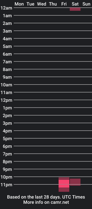 cam show schedule of litlleguy28