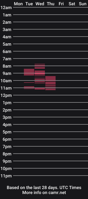 cam show schedule of littlenicole