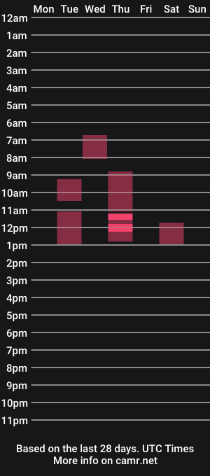 cam show schedule of niceguy_0101