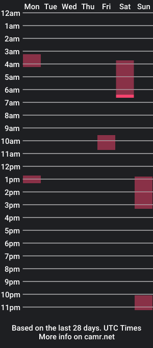 cam show schedule of paymenow1