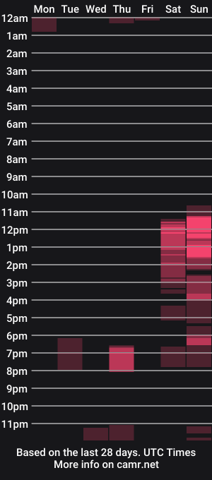 cam show schedule of pessimistically_optimistic