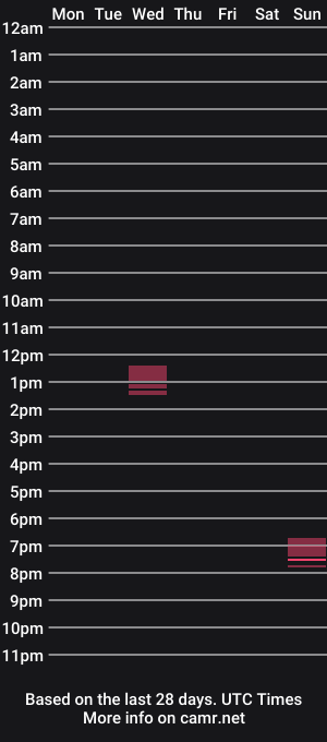 cam show schedule of princess_jas_