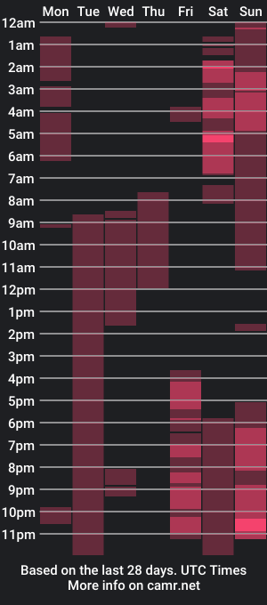 cam show schedule of pussy_boy023