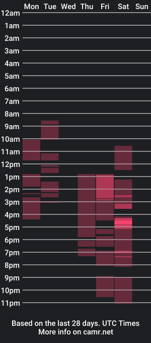 cam show schedule of realminz_x