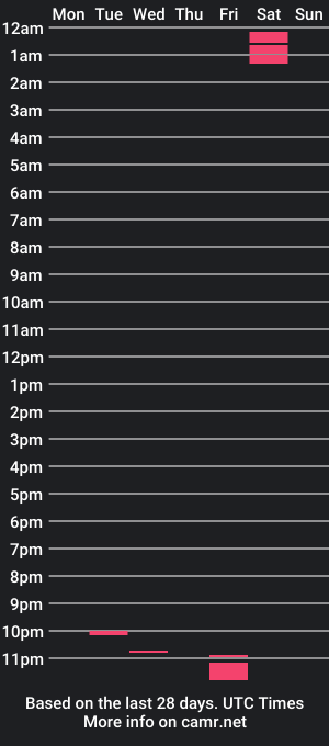 cam show schedule of remember_mee