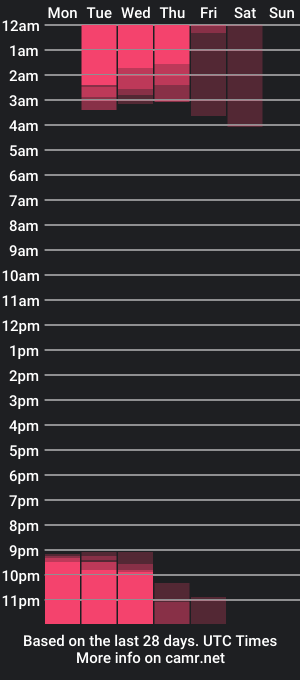 cam show schedule of richard_milleer