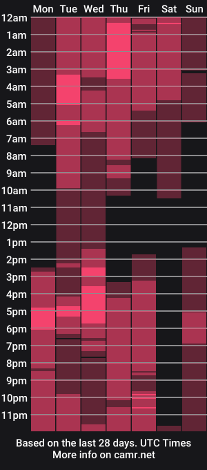 cam show schedule of richard_xt
