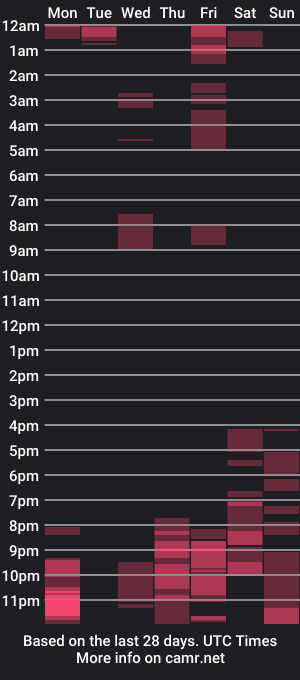 cam show schedule of richarnik