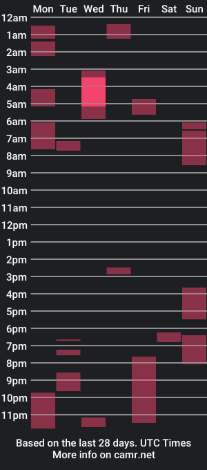 cam show schedule of ryan_mitchell633