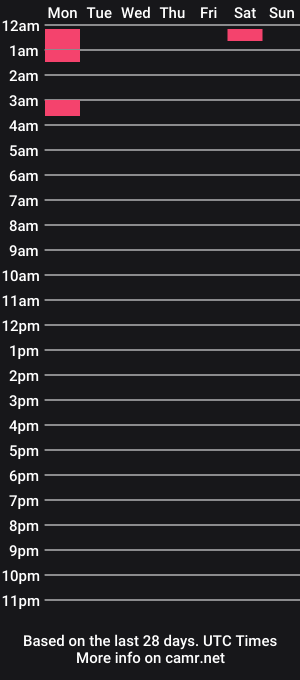 cam show schedule of ryanbi38