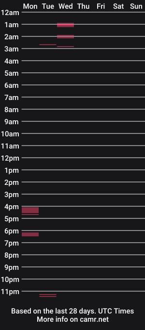 cam show schedule of skibumz