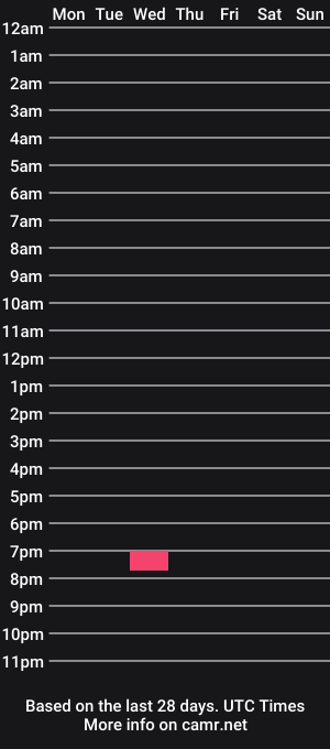 cam show schedule of skiingan