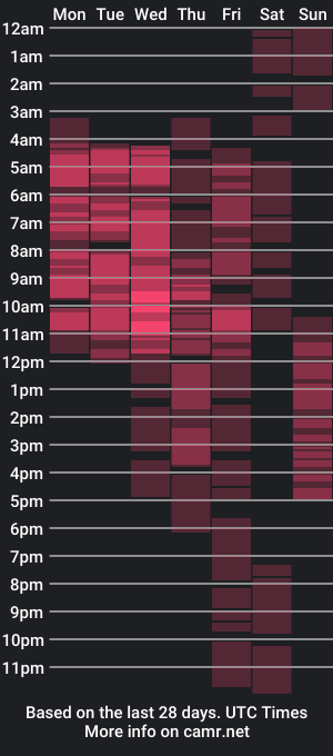 cam show schedule of skysatellite