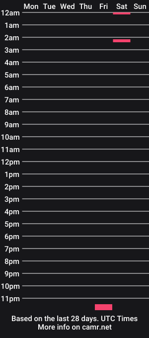 cam show schedule of slim_and_thick