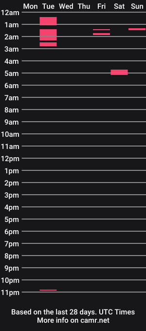 cam show schedule of slimdiamond69