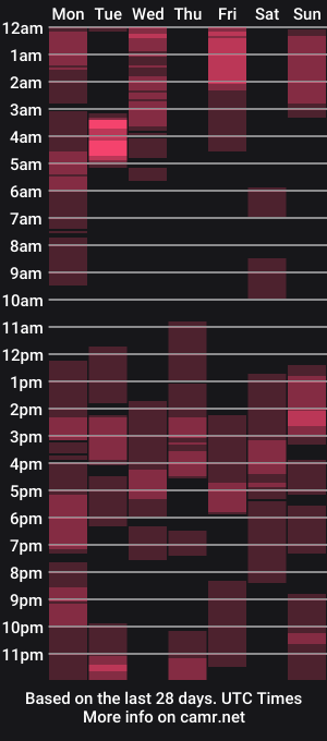 cam show schedule of voyeurcamhidden