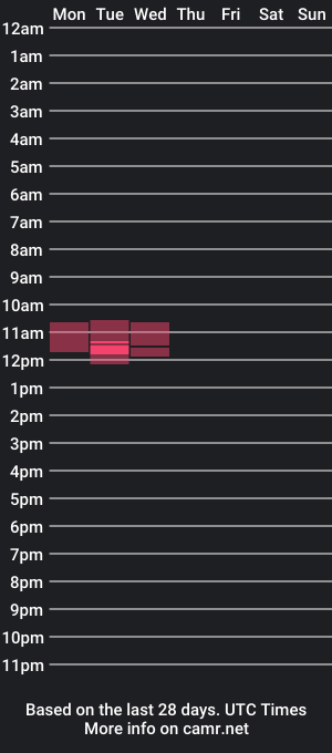 cam show schedule of yung_n_hung22